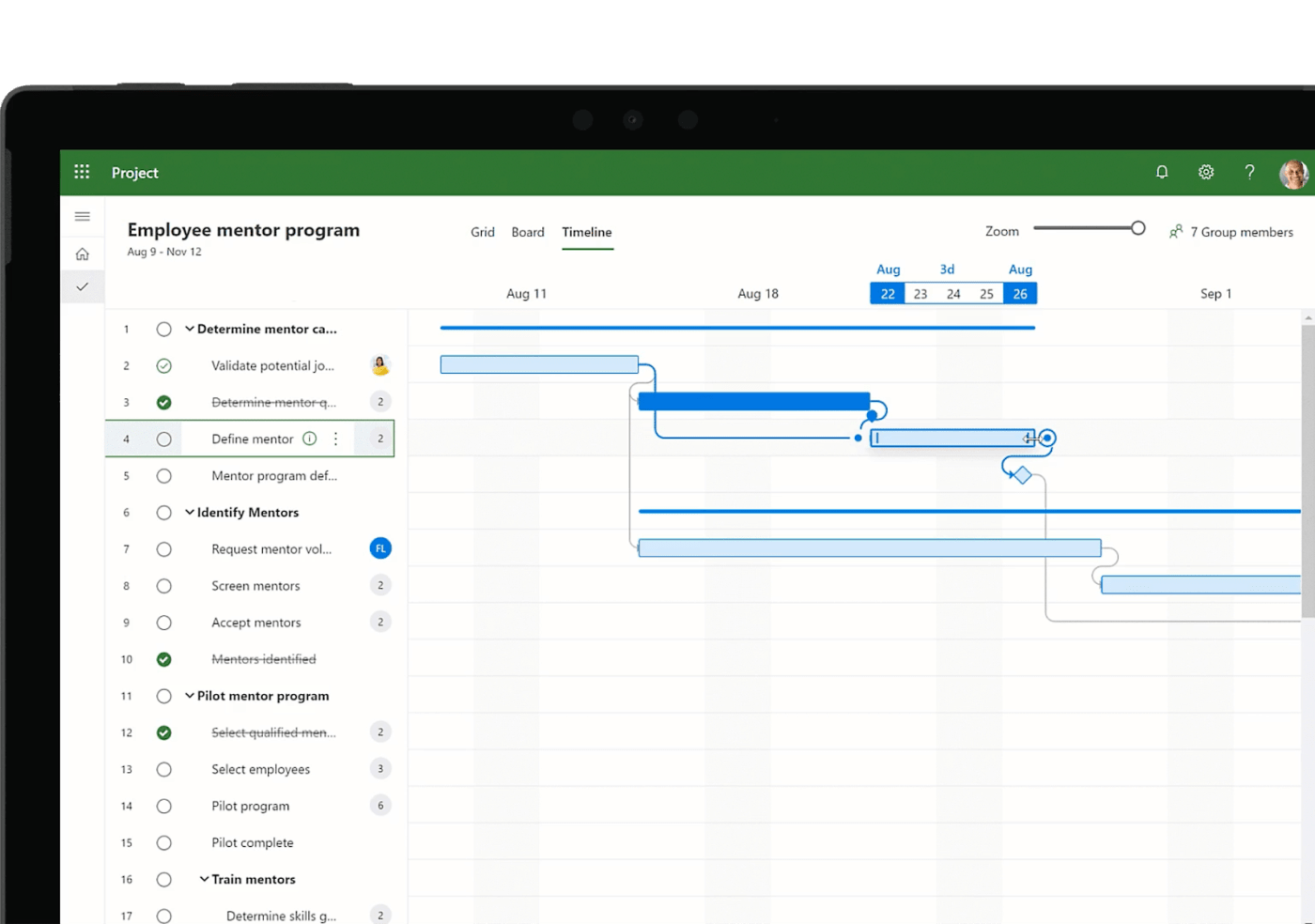 Microsoft Project: Trello Alternative