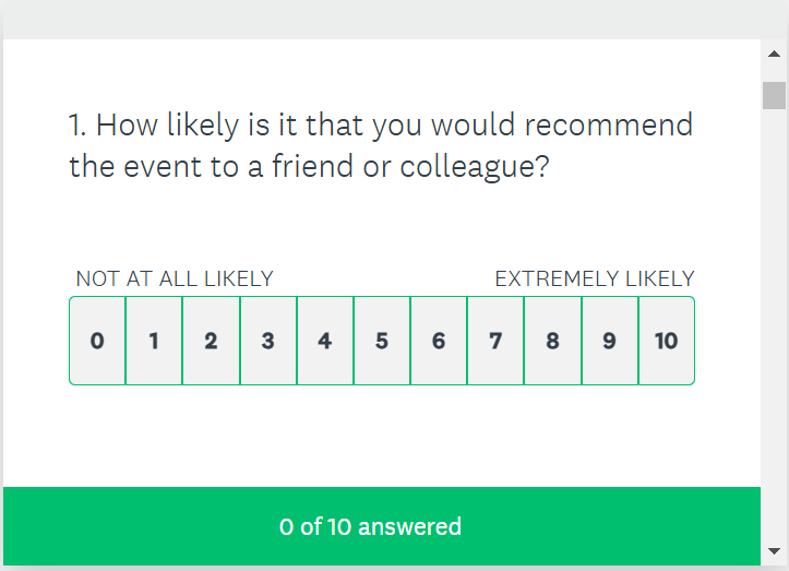 Post Event Feedback Survey Template: survey monkey templates