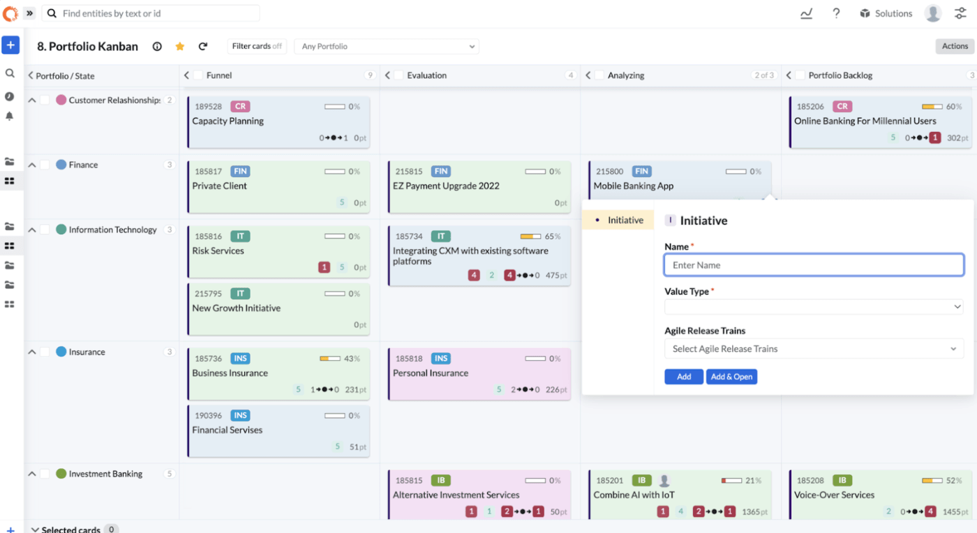 Strumenti Scrum: Targetprocess per la creazione di una cadenza di sprint