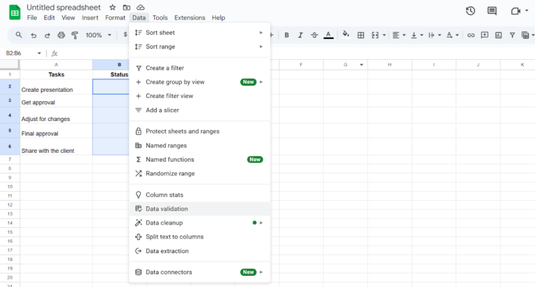 How to Insert a Checkbox in Google Sheets | ClickUp