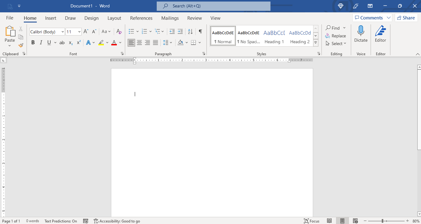 Google Docs Alternative: Microsoft