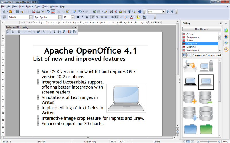 Google Docs Alternative: Apache OpenOffice