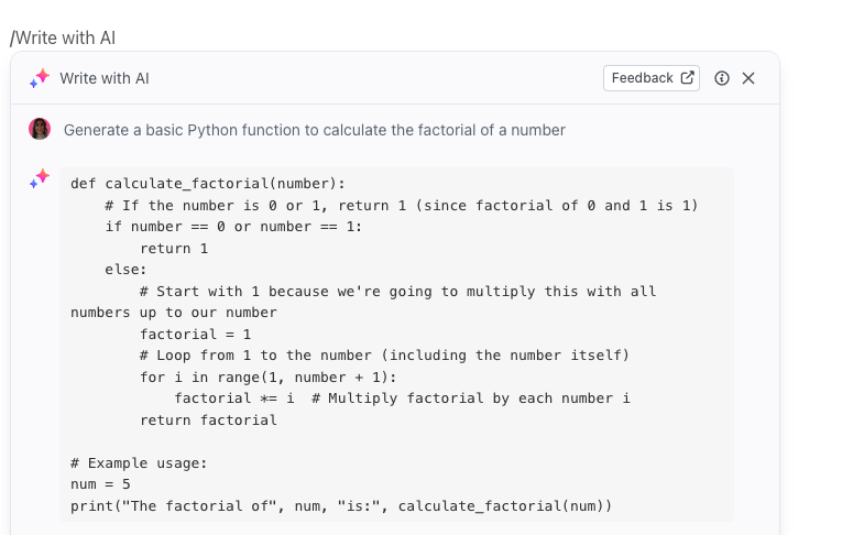AI coding tool ClickUp Brain