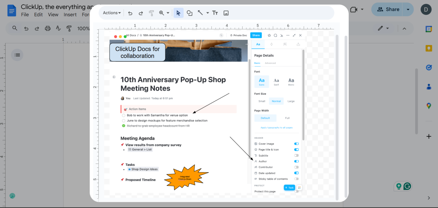 Annotate the image with arrows, callouts, and shapes