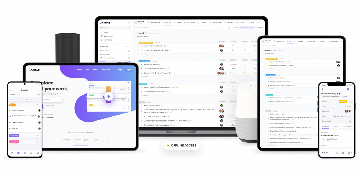 Try ClickUp Today