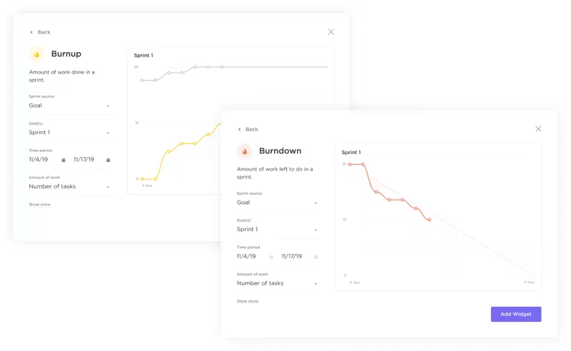 Agile tools_ClickUp Sprints: Create and manage user stories for the scrum team