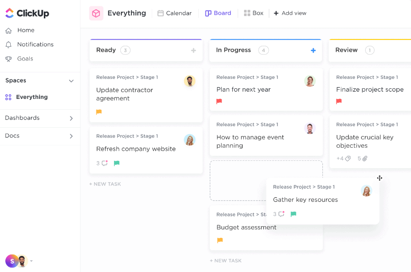 Fast track your product plans with ClickUp for Product Management