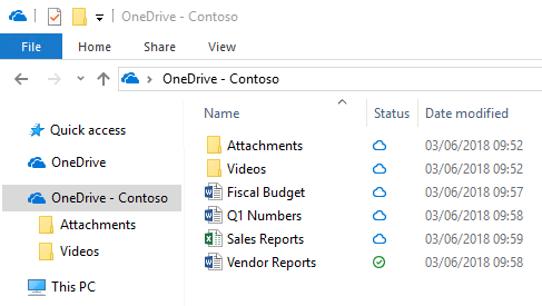 Files on-demand : onedrive vs google drive