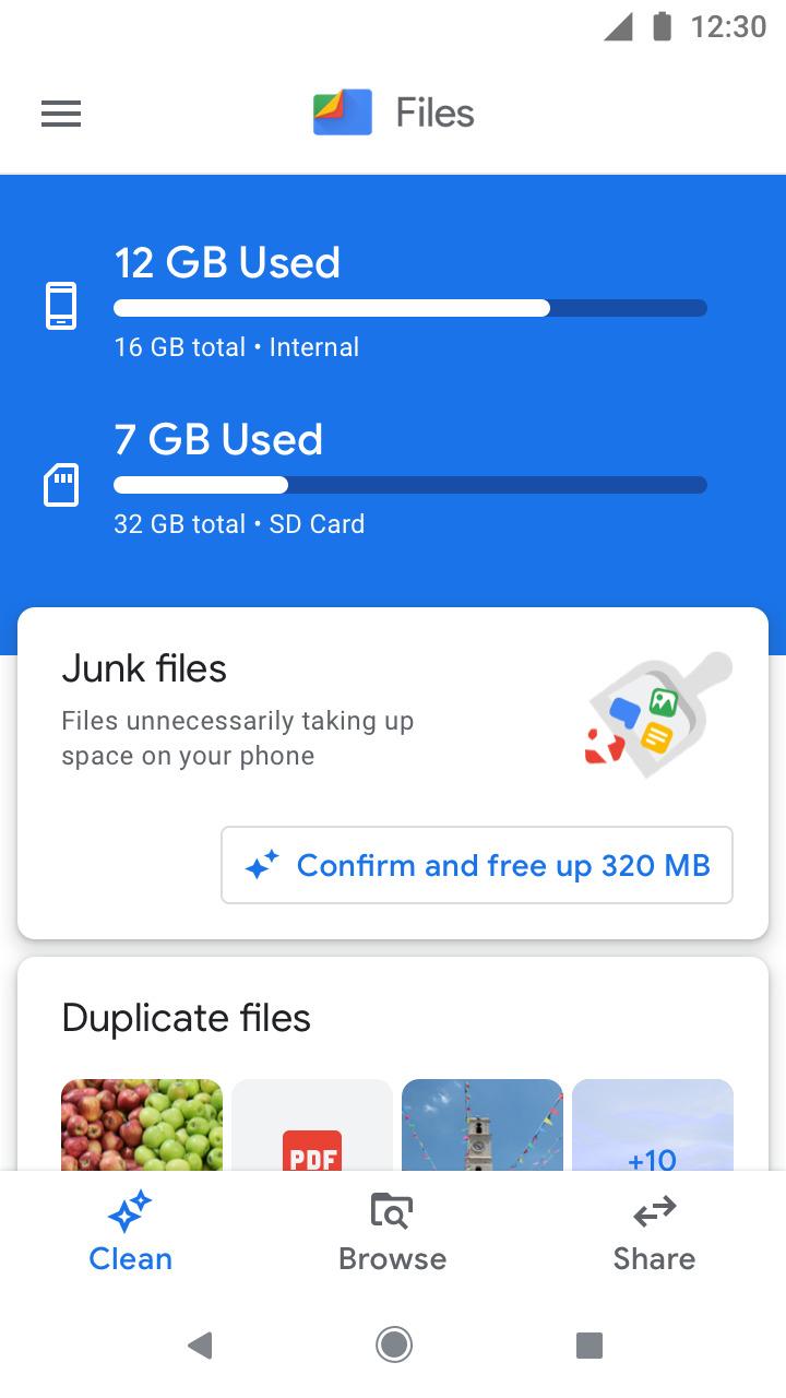 Google Files : Android File Managers