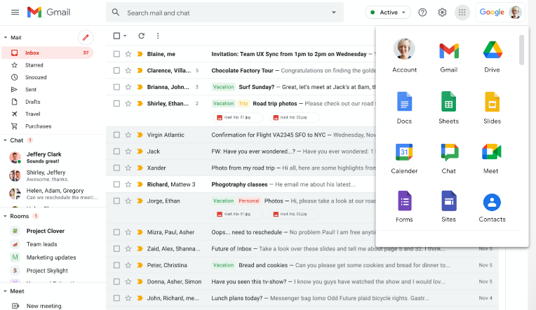 Google Workspace Dashboard: Lark Alternatives 