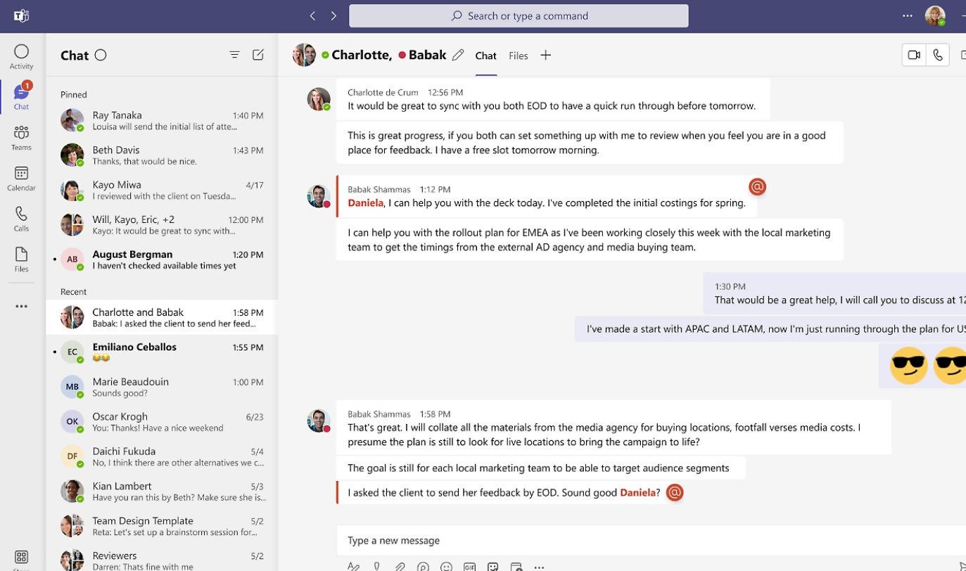 Microsoft Teams Dashboard: Lark Alternatives 