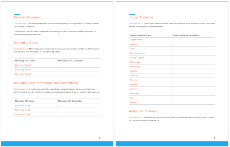 Free Marketing Plan Templates for Word | ClickUp