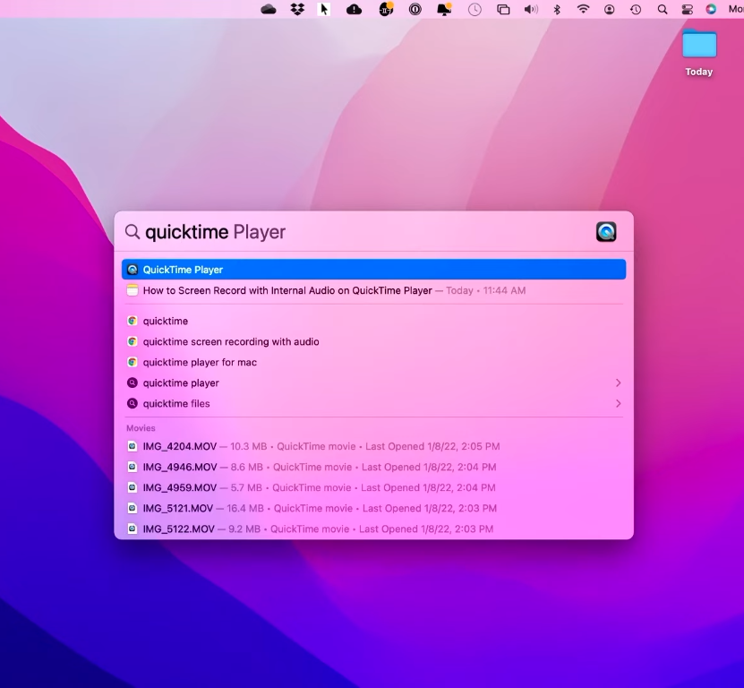 Open QuickTime Player: How to Screen Record on Mac with Audio