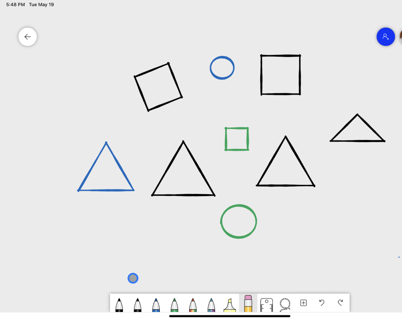 Structure ideas with shapes