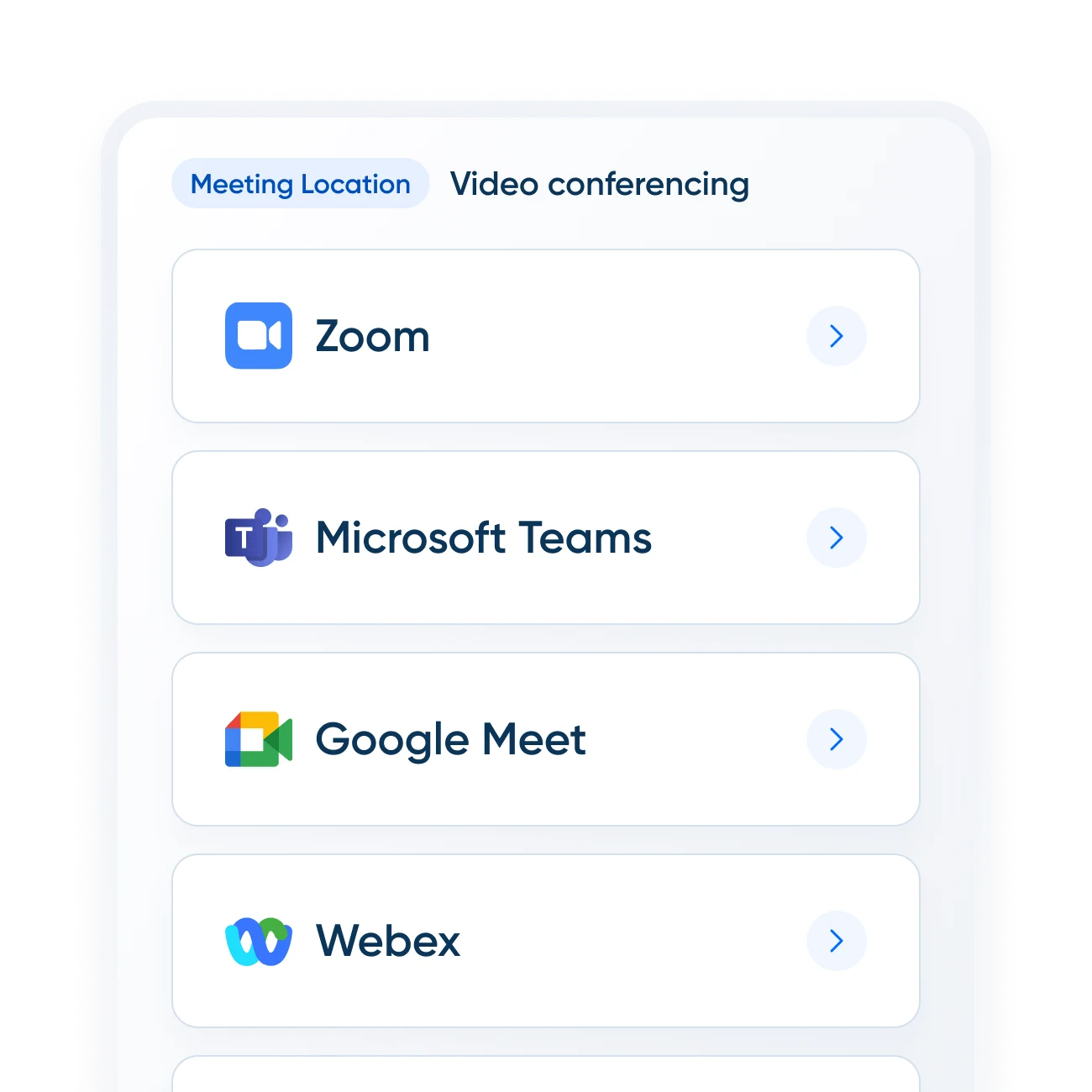 Calendly Video conferencing integration: Calendly Vs Acuity