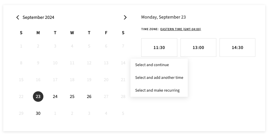 Acuity Scheduling Customizable Scheduling options