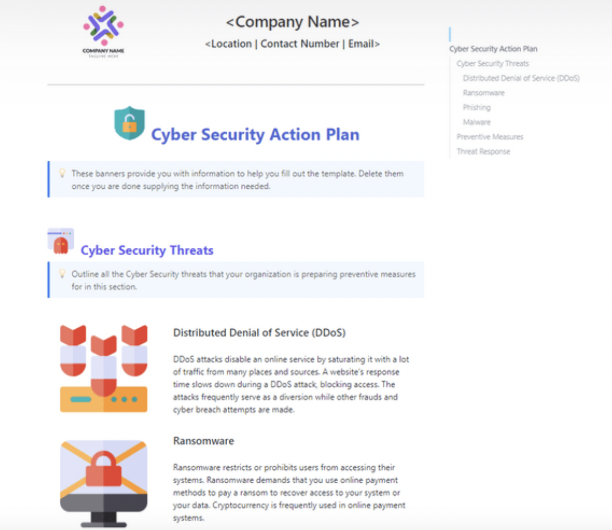 ClickUp Cybersecurity Action Plan Template: Runbook Templates