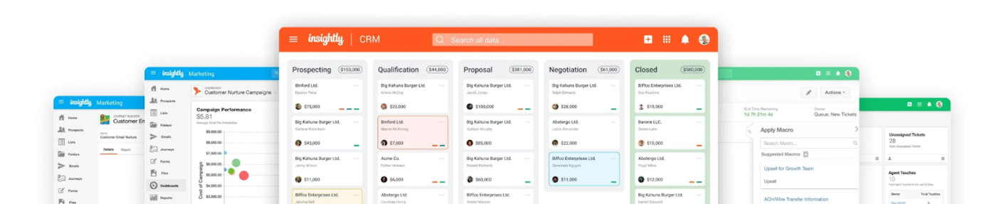 Insightly: operational crm tools