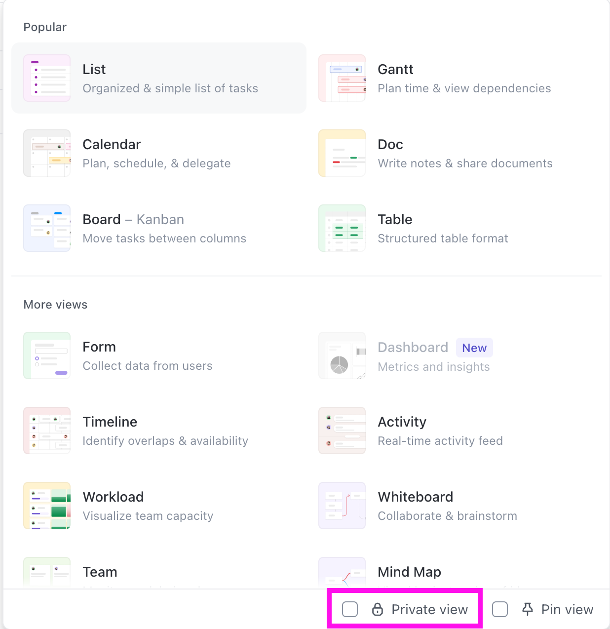 ClickUp Features: How to Hide Columns in Google Sheets