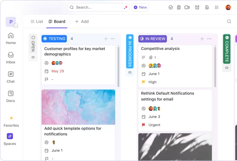 ClickUp Kanban Boards