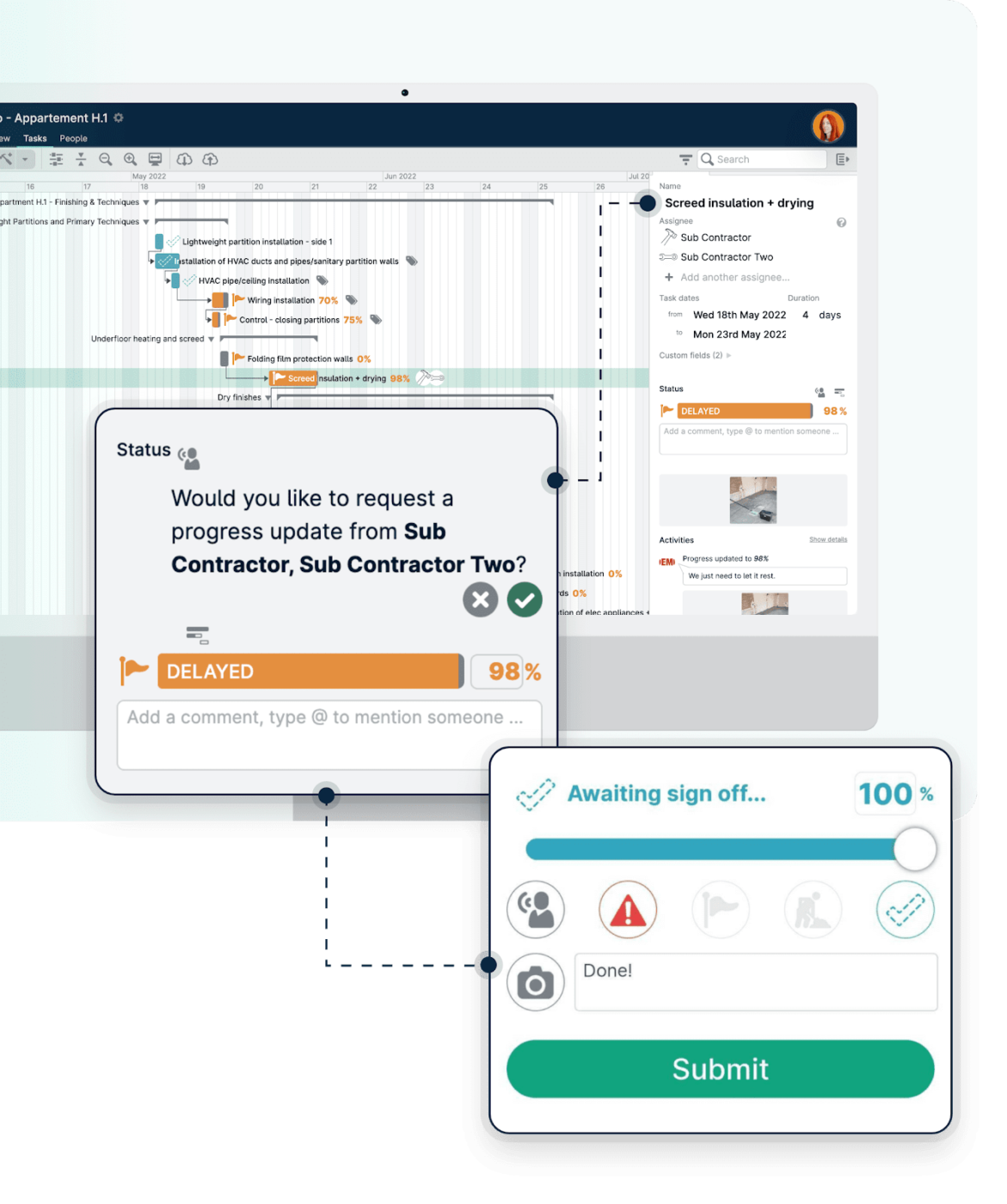 LetsBuild (Best for site inspections and team communications)