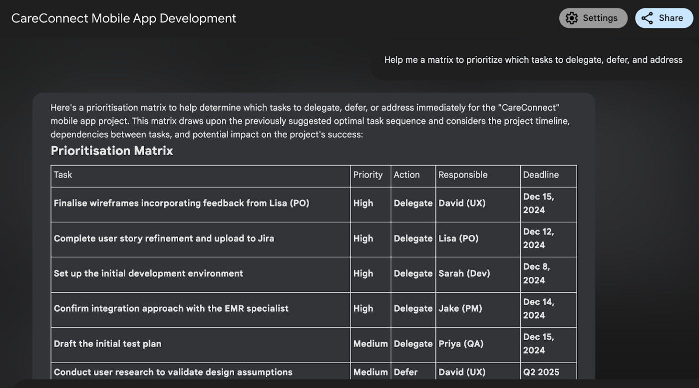 matrix to prioritize which tasks to delegate How to Use Notebook LM for Work