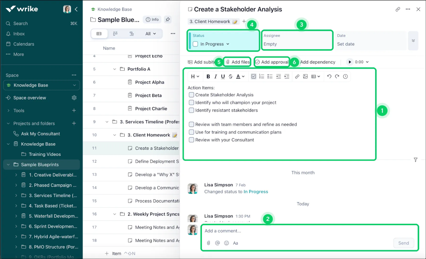 Wrike AI Task Generator