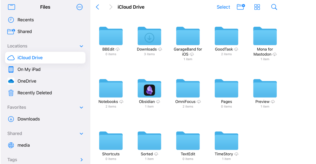 iCloud Drive onedrive alternative
