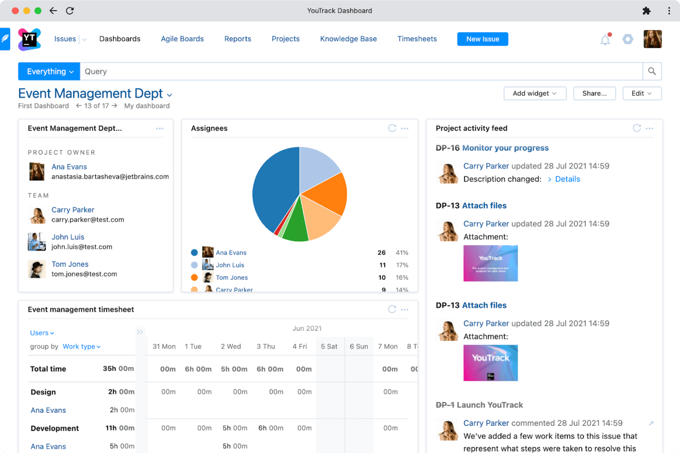 YouTrack YouTrack vs ClickUp
