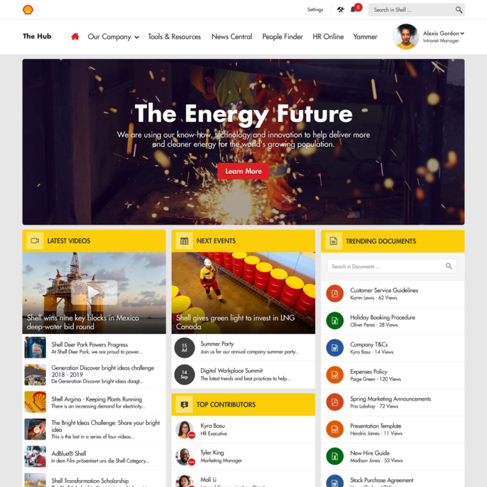 10 Company Intranet Examples for Better Collaboration | ClickUp