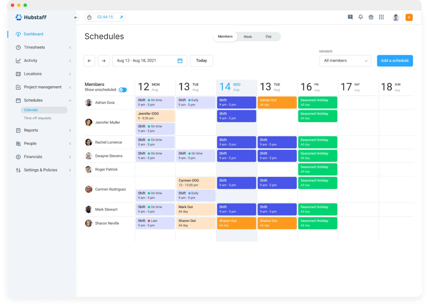 Hubstaff: Connecteam Alternative