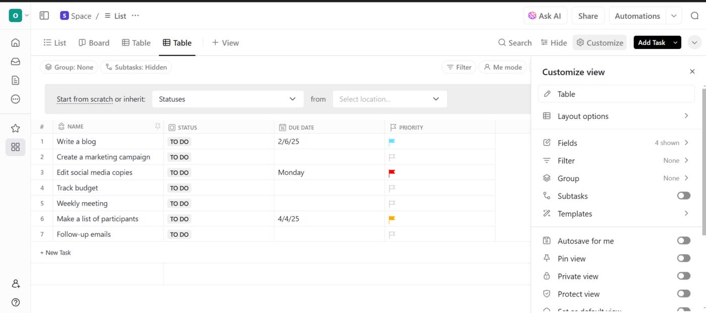 Organize your data in a spreadsheet-like format : how to use Gemini in Google Sheets