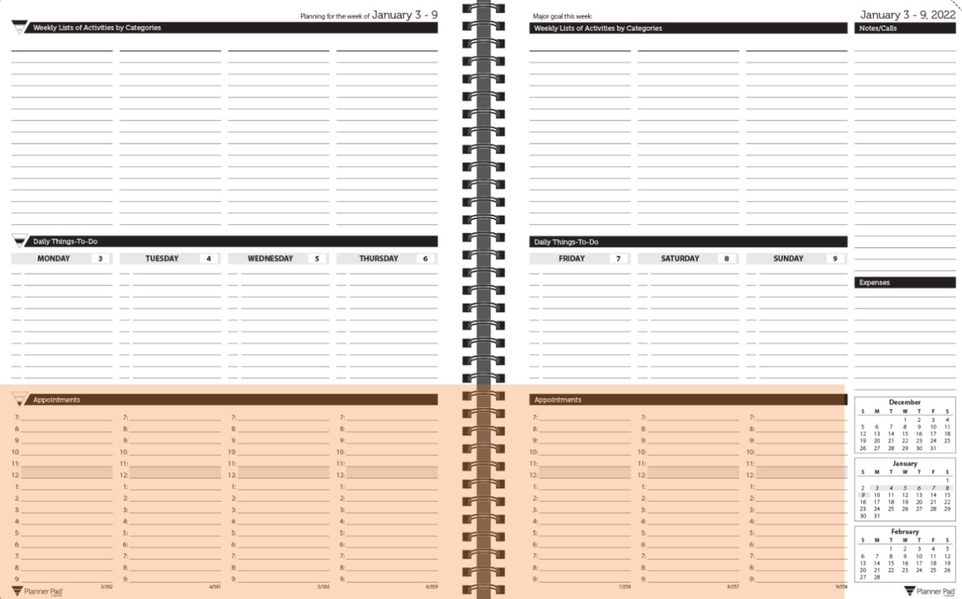 Notatniki: Plannery dla osób z ADHD
