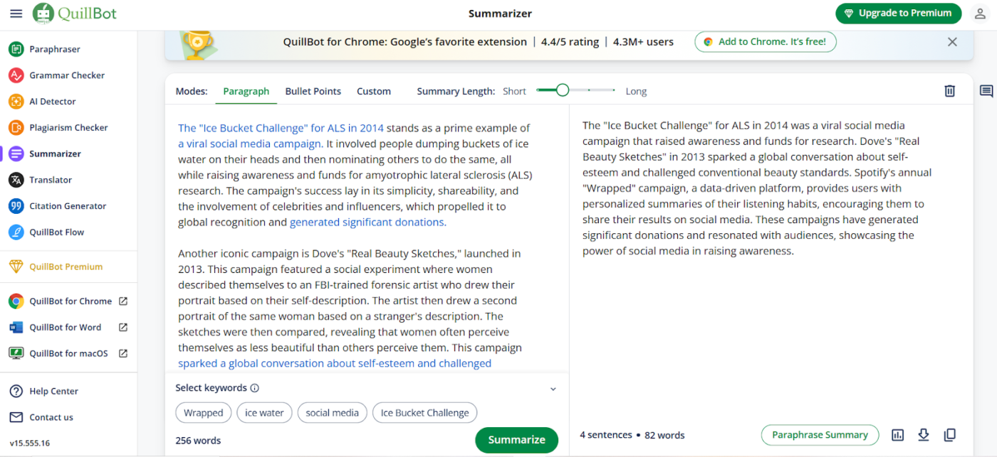 QuillBot: AI Tools for Technical Writing