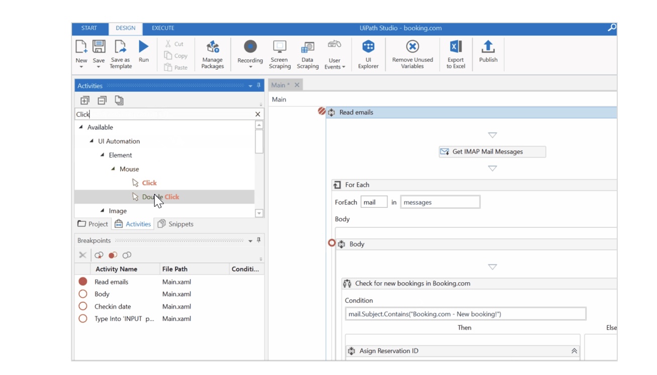 UiPath: Software with optical mark recognition (OMR) to extract data from paper documents