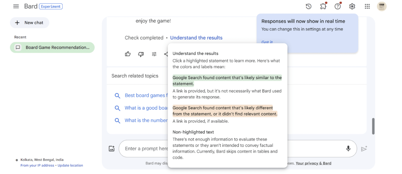 Gemin "Google it’ (G) Button: gemini vs chatgpt for writing