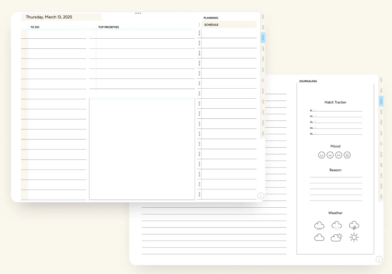 Paperlike: Minimalist Digital Planner