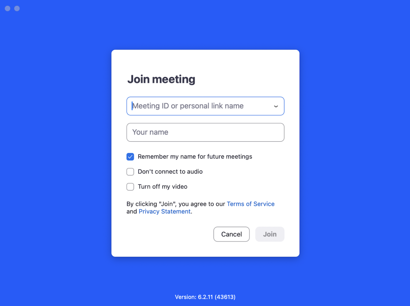 Join Meeting