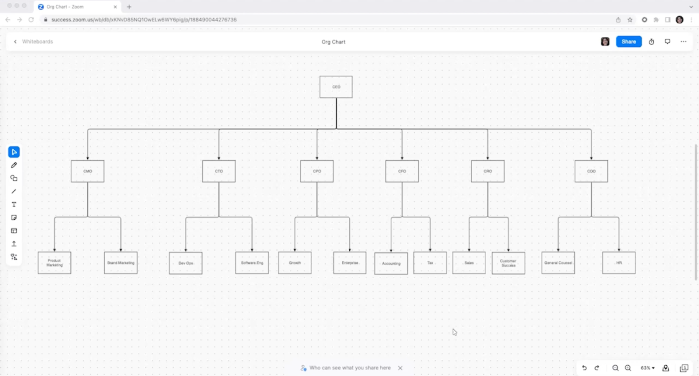 Teaching Diagrams: How to Draw on Zoom Whiteboard