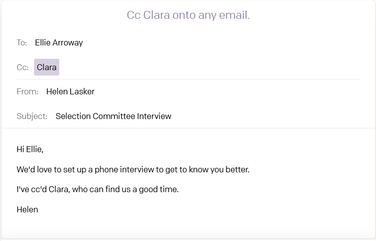 Clara: best ai scheduling assistant