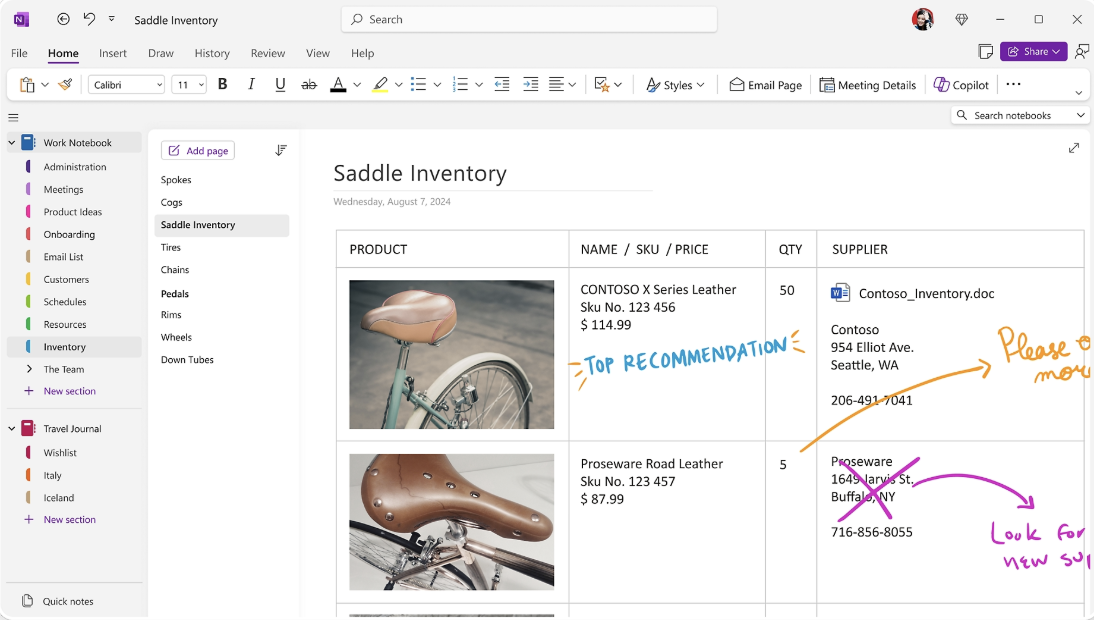 Collaborate with friends, family, and colleagues with Microsoft OneNote