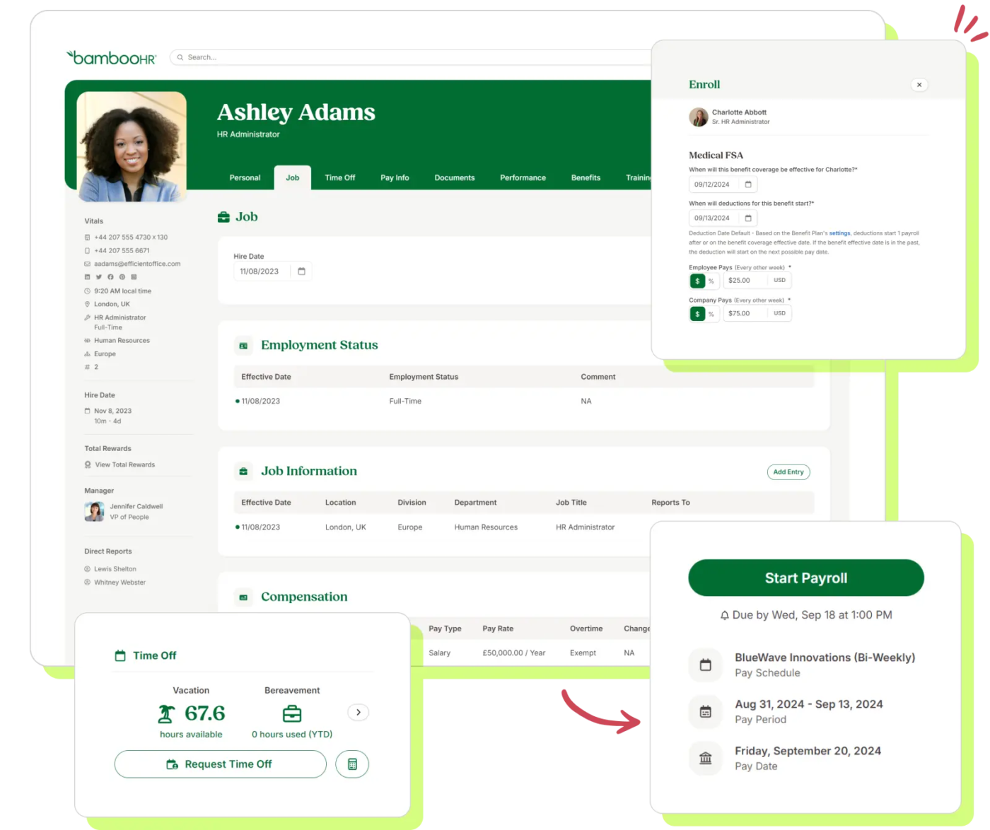 BambooHR: Absence Management Software