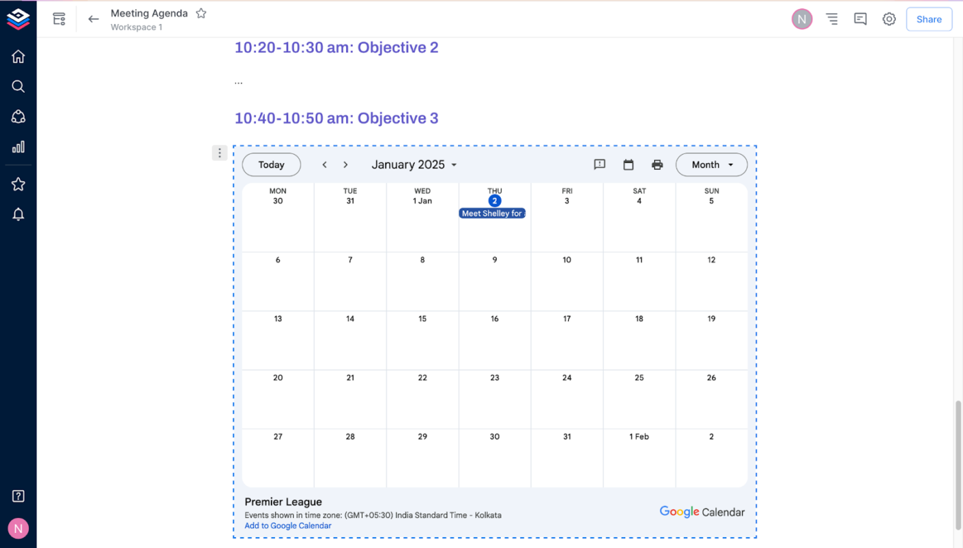 Bit.ai: ai tools for google calendar