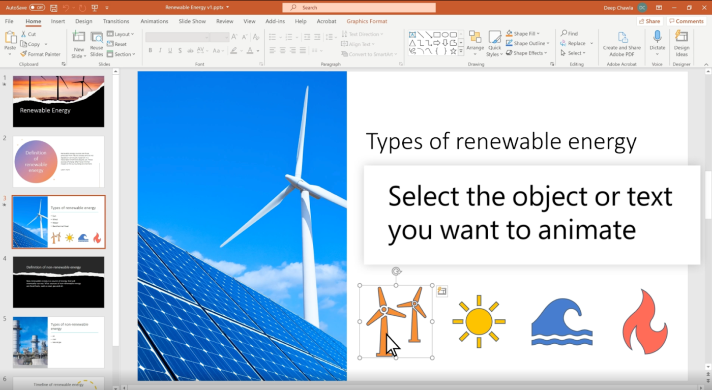 Microsoft PowerPoint Animations