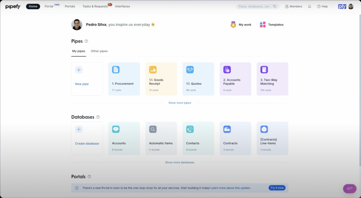 Pipefy: AI Workflow Tools