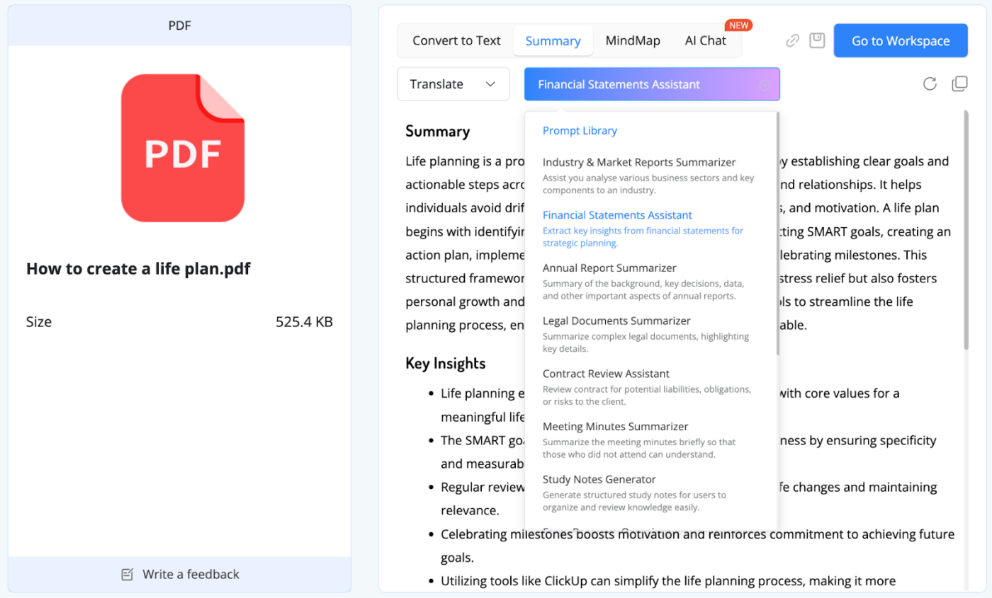 NoteGPT: ai pdf summarizer