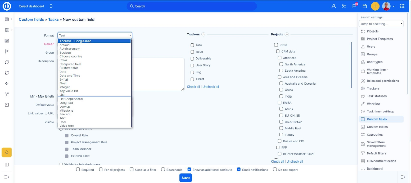 Custom fields and workflows in Redmine for  redmine vs jira