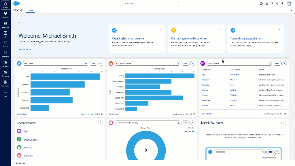 best cloud CRM: Salesforce Sales Cloud