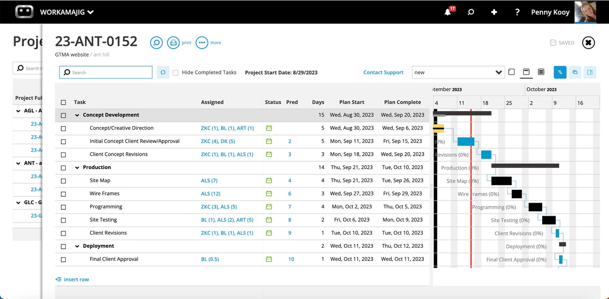 project intake software : Workamajig