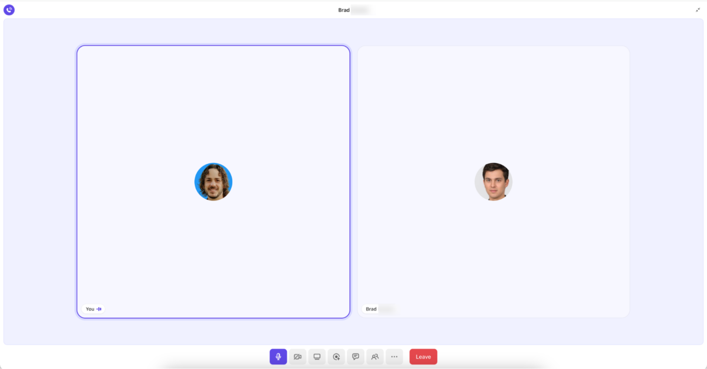 Hop in on a quick SyncUp in ClickUp Chat for discussions anytime 